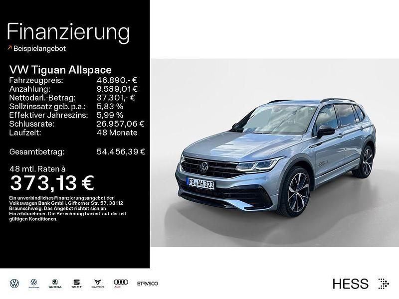 Silber Gebraucht 2024 VW Tiguan Allspace R-line SUV | 46.890 € (Teuer) - Bild 1/4