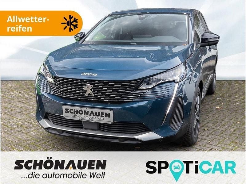 Blau Gebraucht 2022 Peugeot 3008 Allure SUV | 20.570 € (Guter Preis) - Bild 1/4