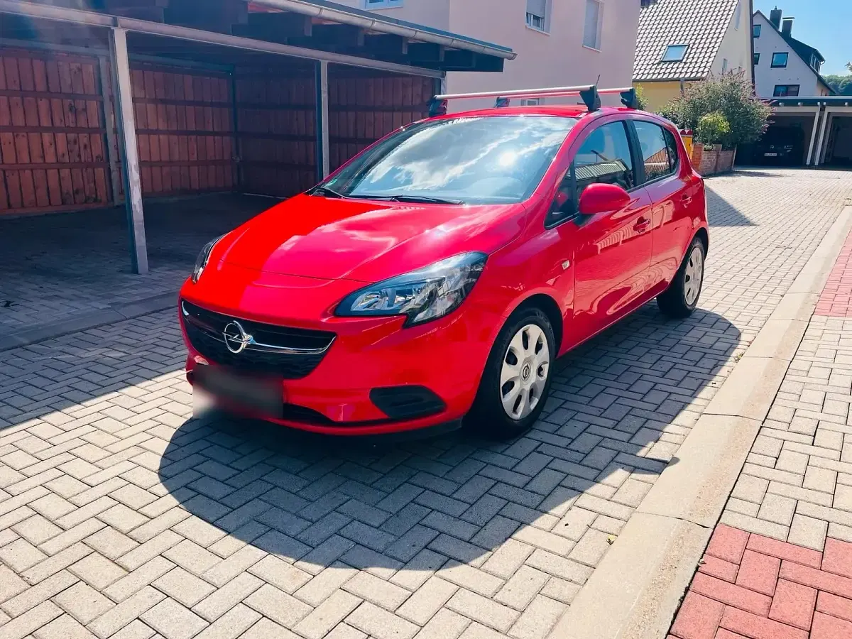 Gebraucht Opel Corsa 75 PS (55 kW) 2019 Rot Kleinwagen