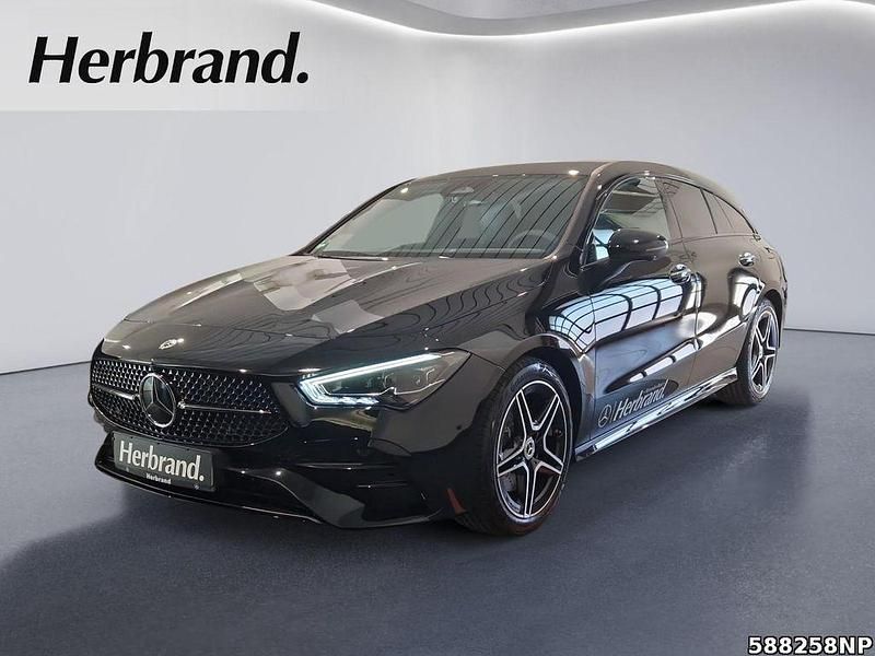 Schwarz Gebraucht 2025 Mercedes CLA200 Shooting Brake AMG Kombi | 39.500 € - Bild 1/4