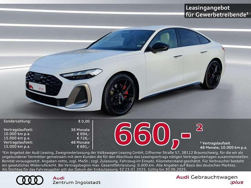 Weiß metallic Gebraucht 2025 Audi A5 Edition .1 Coupé | 63.450 € (Fairer Preis) - Bild 1/3
