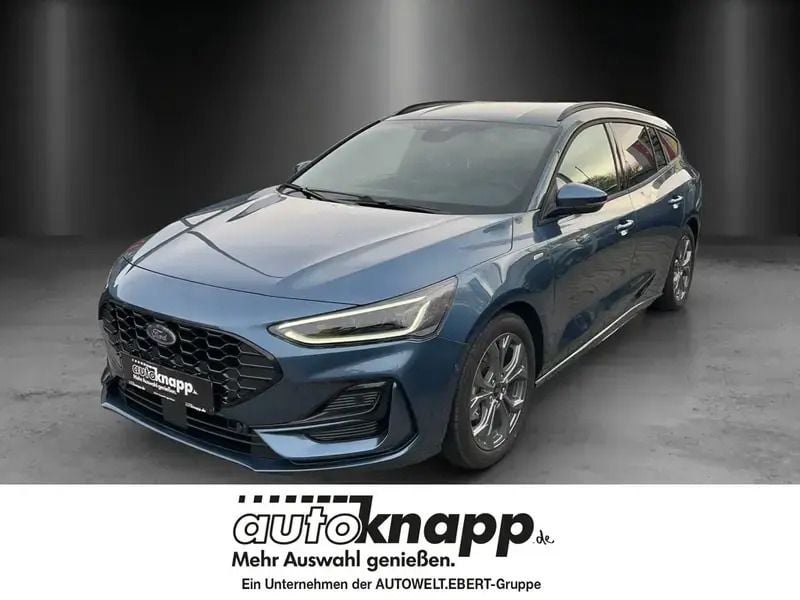 Chroma blau Gebraucht 2025 Ford Focus ST-Line X Kombi | 31.990 € (Teuer) - Bild 1/4