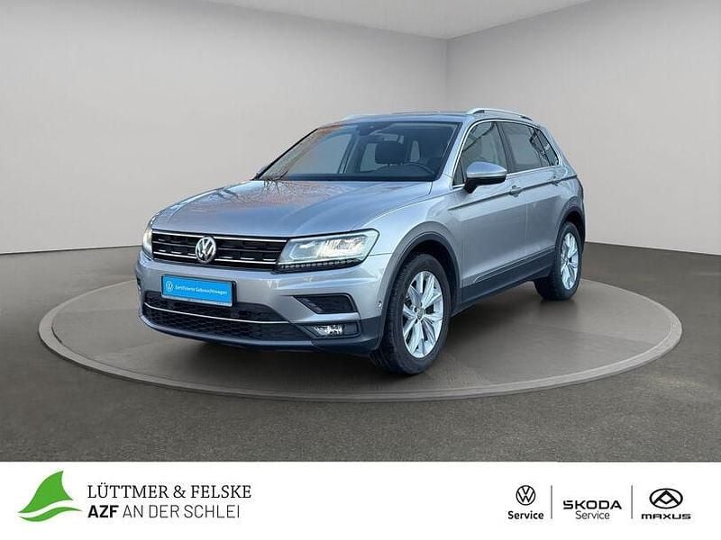 Gebraucht VW Tiguan Highline 150 PS (110 kW) 2018 Silber SUV