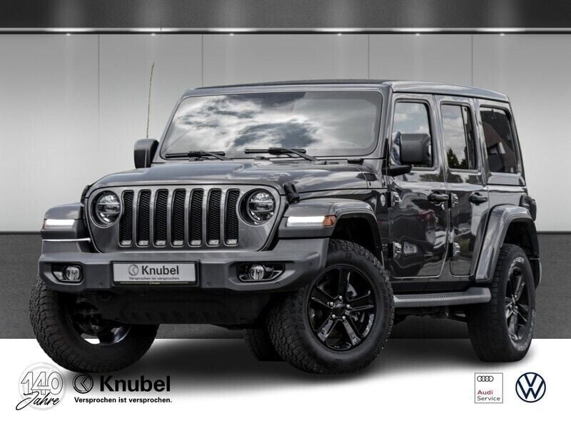 Grau Gebraucht 2020 Jeep Wrangler Sahara SUV | 42.490 € (Fairer Preis) - Bild 1/4