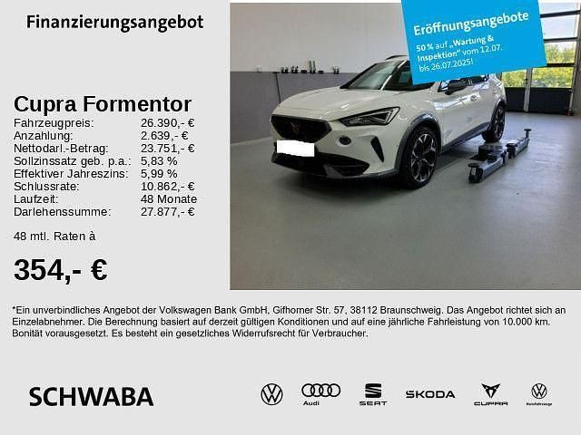 Weiß Gebraucht 2022 Cupra Formentor VZ SUV | 26.390 € (Guter Preis) - Bild 1/4