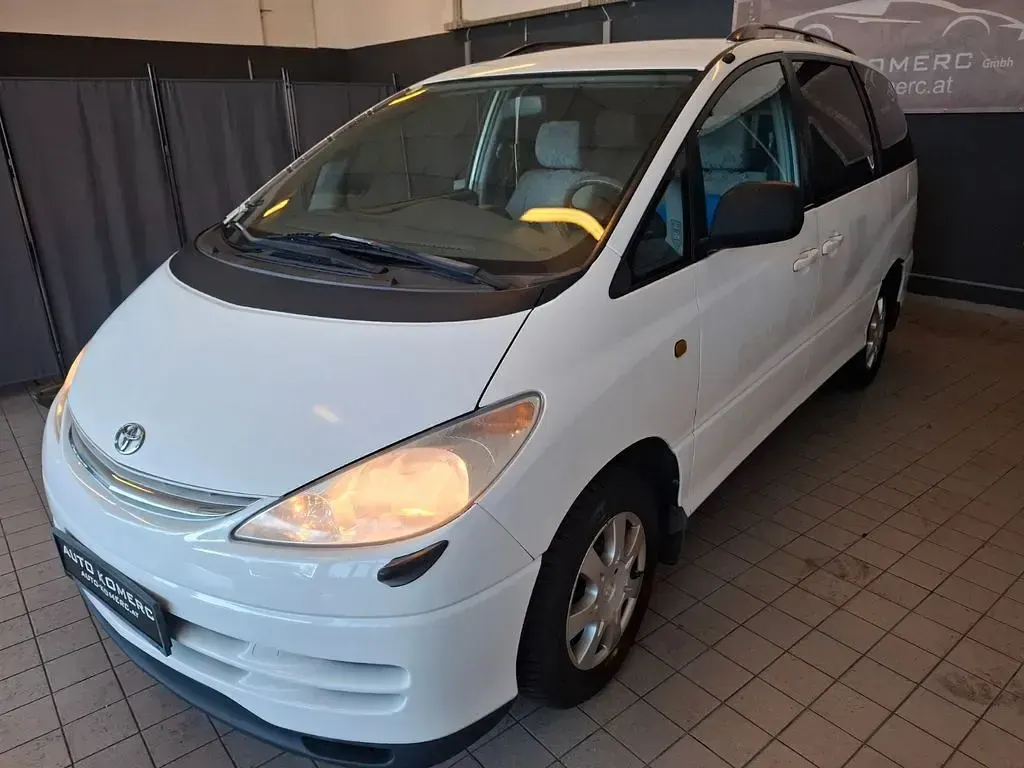 Gebraucht Toyota Previa Luna 156 PS (114 kW) 2000 Weiß Van / Kleinbus