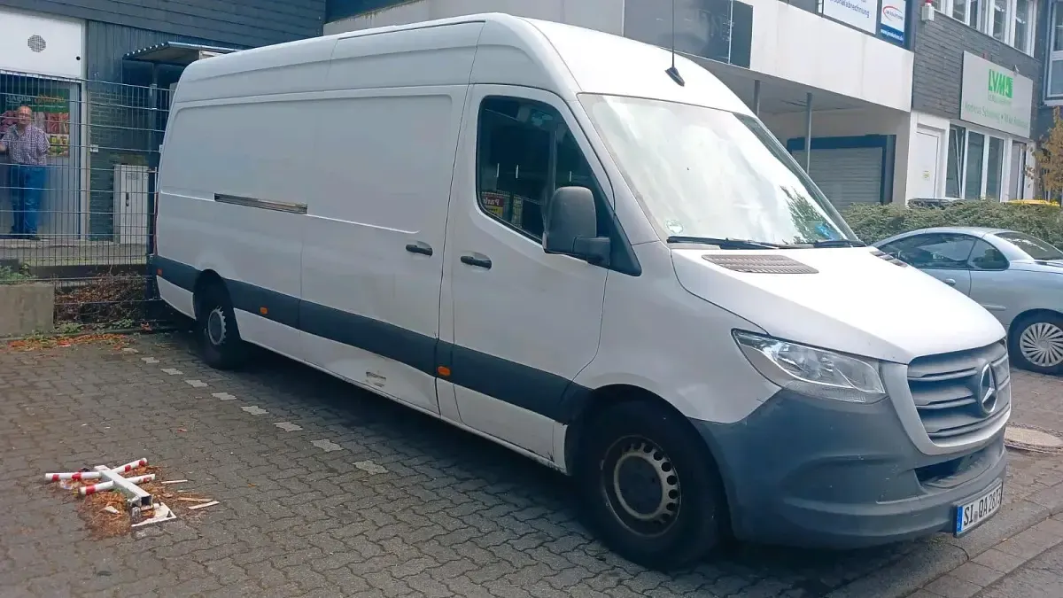 Gebraucht Mercedes Sprinter 163 PS (119 kW) 2019 Weiß Van