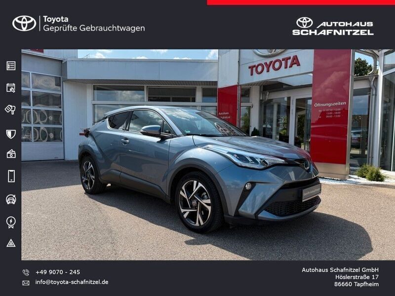 Blau Gebraucht 2022 Toyota C-HR Team SUV | 22.990 € (Fairer Preis) - Bild 1/4