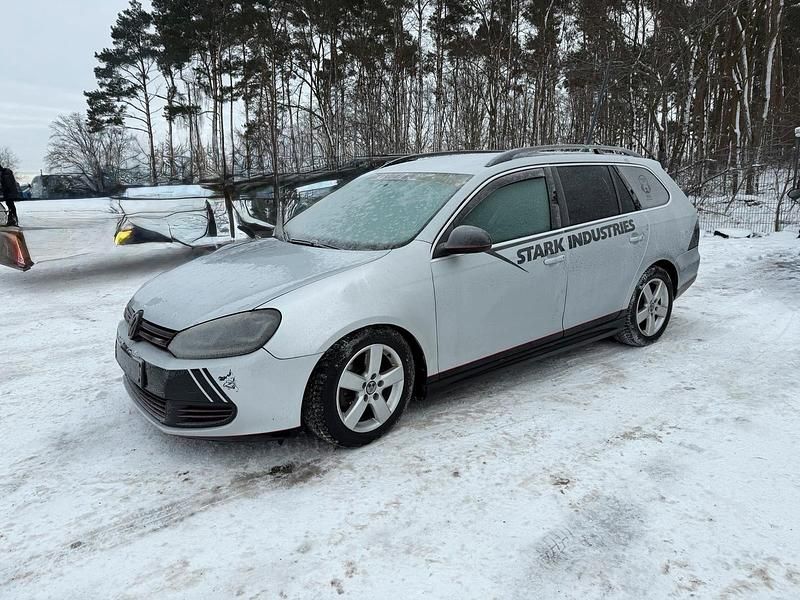 Silber Gebraucht 2010 VW Golf Kombi | 2.800 € (Superpreis) - Bild 1/4