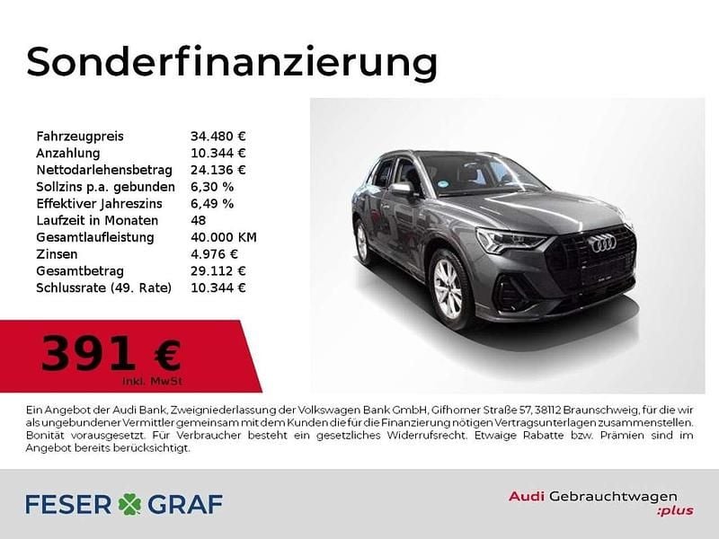 Daytonagrau perleffekt Gebraucht 2023 Audi Q3 Business SUV | 34.480 € (Fairer Preis) - Bild 1/2
