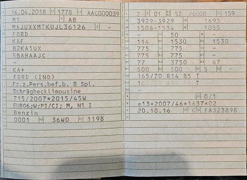 Gebraucht Ford Ka 71 PS (52 kW) 2018 Weiß Limousine