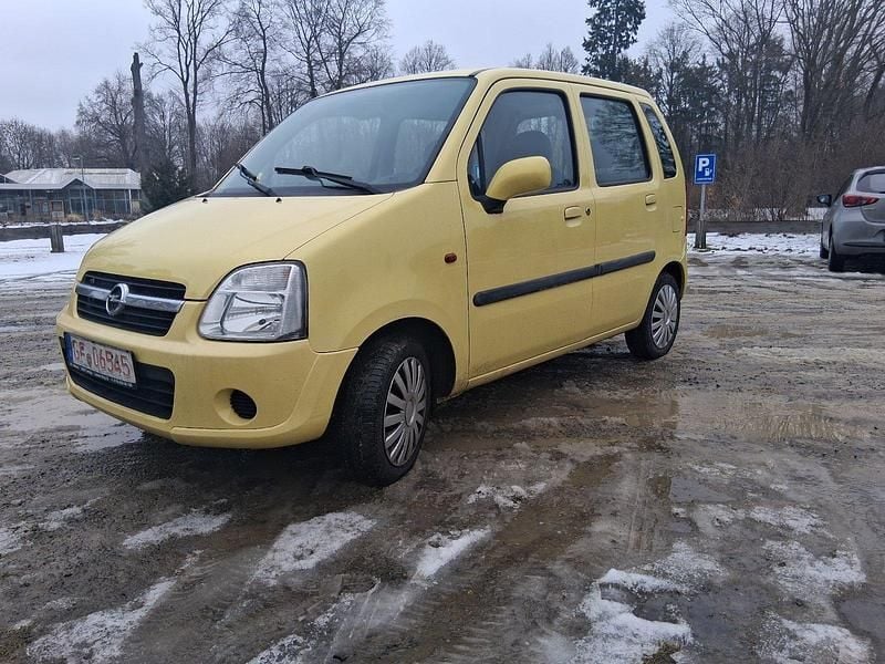 Gebraucht Opel Agila 60 PS (44 kW) 2004 Gelb Van / Kleinbus