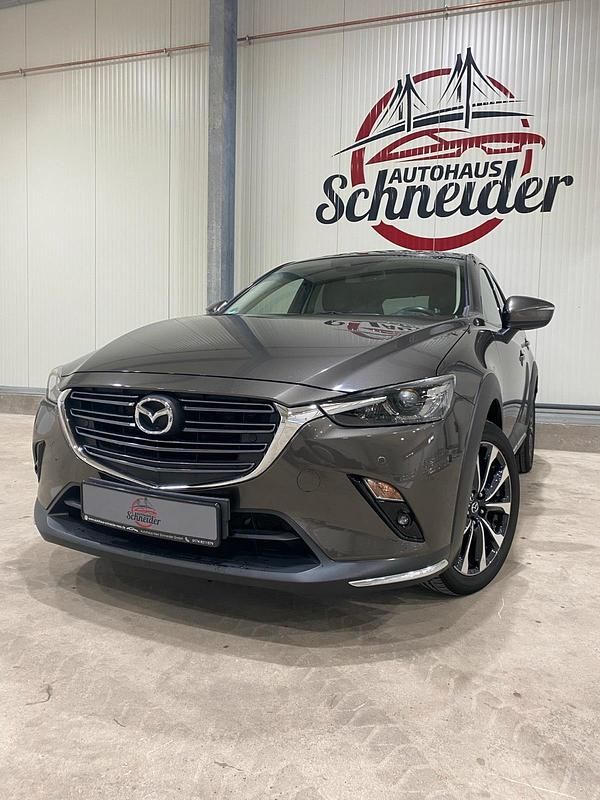 Grau Gebraucht 2019 Mazda CX-3 Sports-Line SUV | 14.980 € (Guter Preis) - Bild 1/4