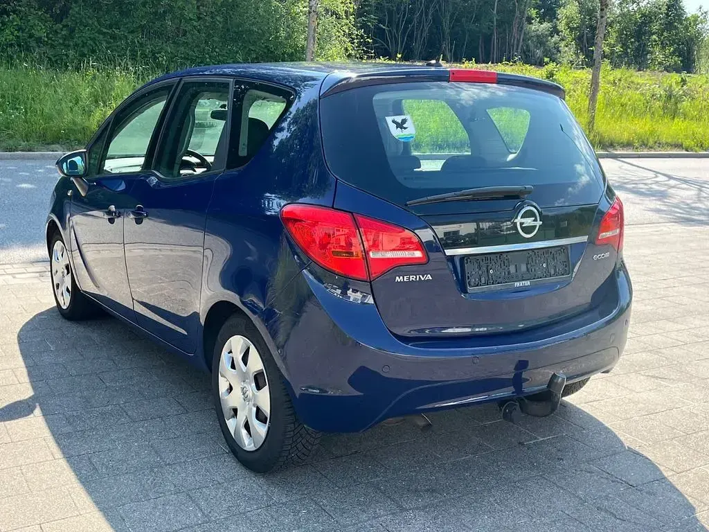 Gebraucht Opel Meriva 101 PS (74 kW) 2012 Blau Van / Kleinbus