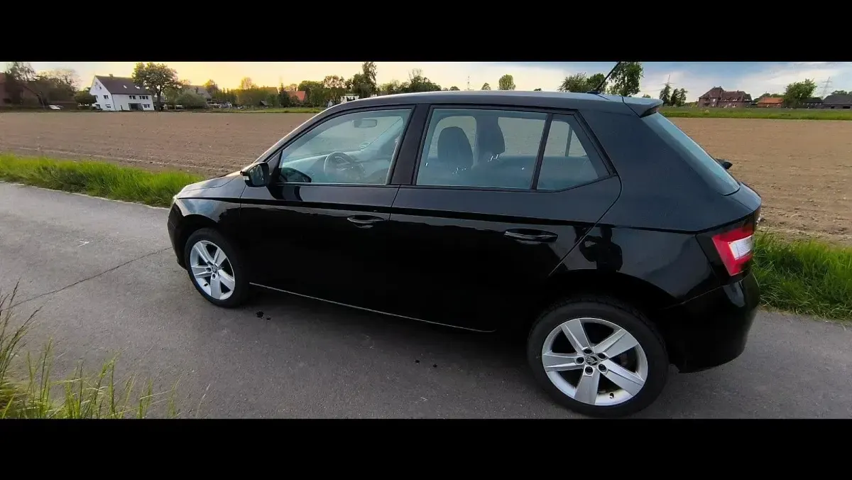 Gebraucht Skoda Fabia Style 95 PS (69 kW) 2017 Schwarz Kleinwagen