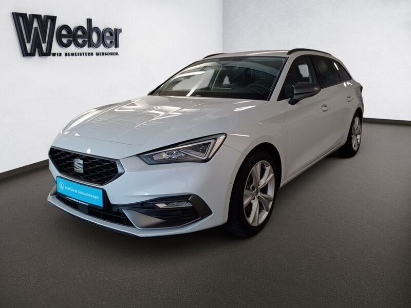 Gebraucht Seat Leon FR 150 PS (110 kW) 2024 Nevada weiss Kombi