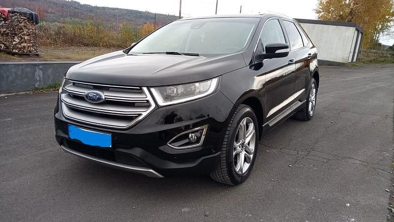 Schwarz Gebraucht 2016 Ford Edge Titanium SUV | 16.590 € (Guter Preis) - Bild 1/4