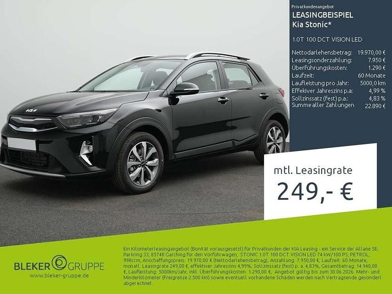 Gebraucht Kia Stonic Vision 101 PS (74 kW) 2025 Schwarz SUV