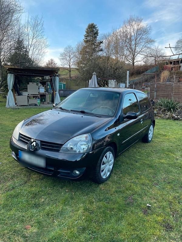 Gebraucht Renault Clio II Campus 58 PS (42 kW) 2007 Schwarz Kleinwagen