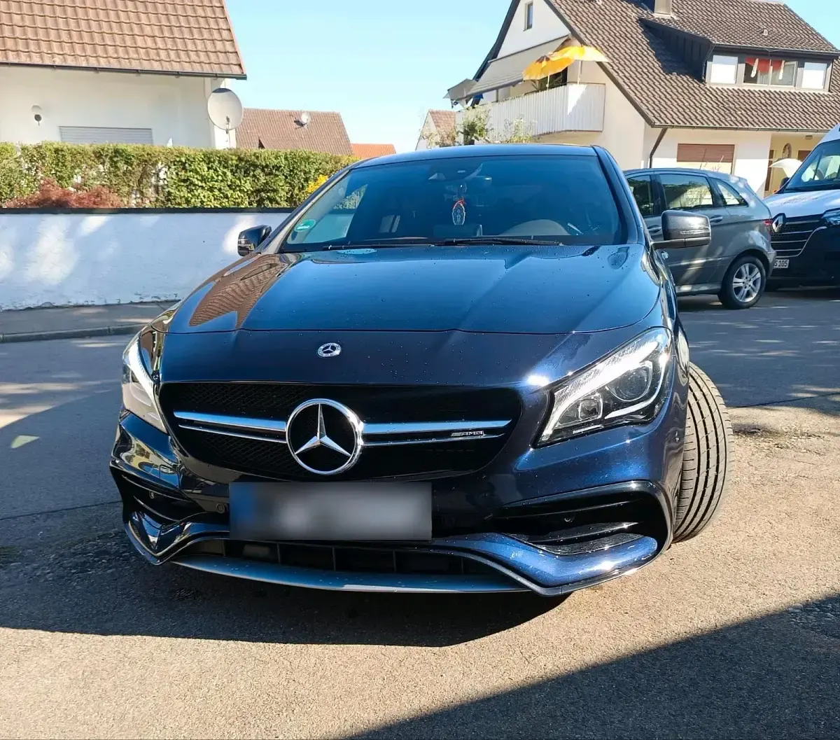 Gebraucht Mercedes CLA45 AMG 381 PS (280 kW) 2017 Blau Coupé