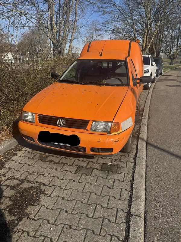 Gebraucht VW Caddy 64 PS (47 kW) 2001 Orange Van / Kleinbus