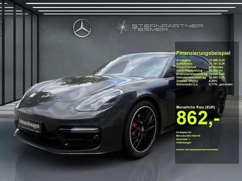 Grau Gebraucht 2020 Porsche Panamera GTS Sport Turismo Limousine | 79.990 € (Guter Preis) - Bild 1/3