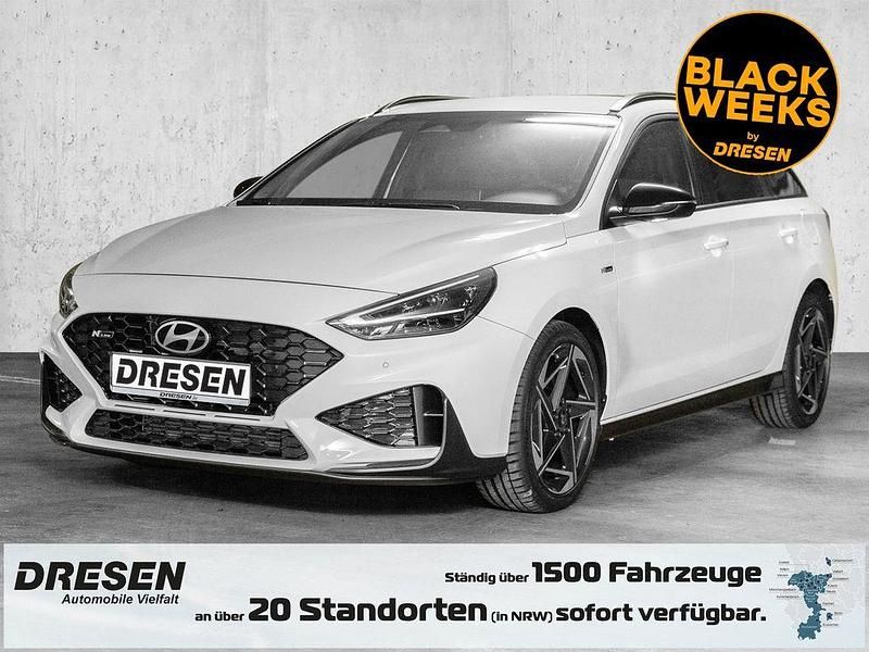 Weiss Gebraucht 2024 Hyundai i30 N Line Kombi | 25.940 € (Guter Preis) - Bild 1/4