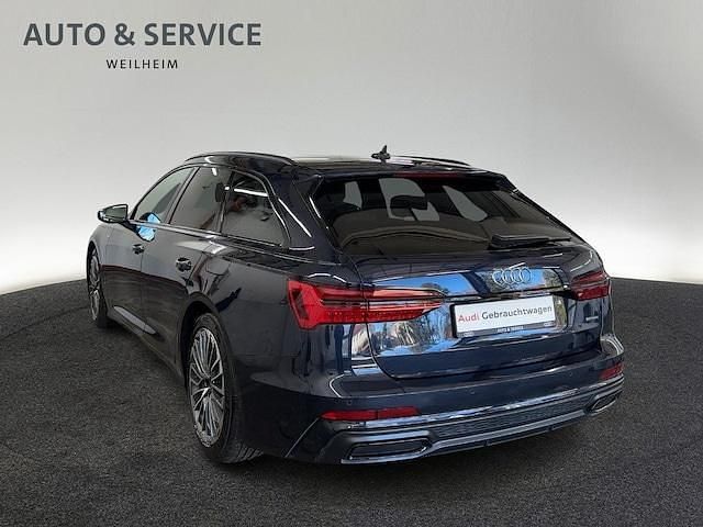 Gebraucht Audi A6 Design 299 PS (219 kW) 2023 Blau Kombi