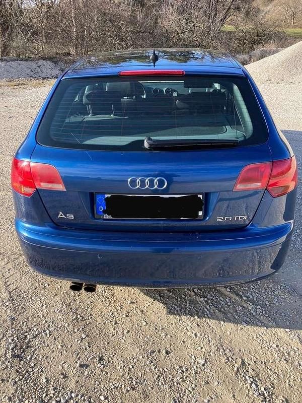 Gebraucht Audi A3 Ambition 170 PS (125 kW) 2008 Blau Kleinwagen