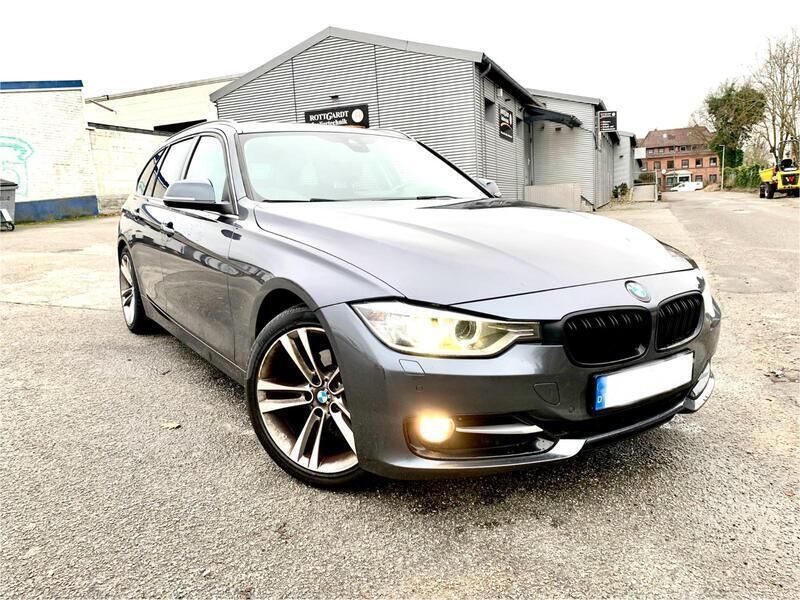 Grau Gebraucht 2014 BMW 318 Sport Line Kombi | 8.555 € (Guter Preis) - Bild 1/4