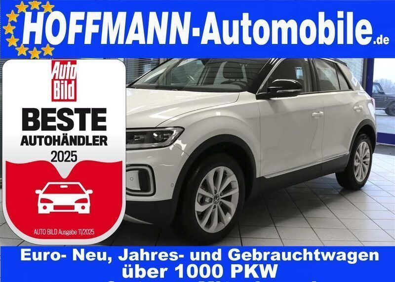Purewhite Neu 2025 VW T-Roc Style SUV | 28.350 € - Bild 1/4