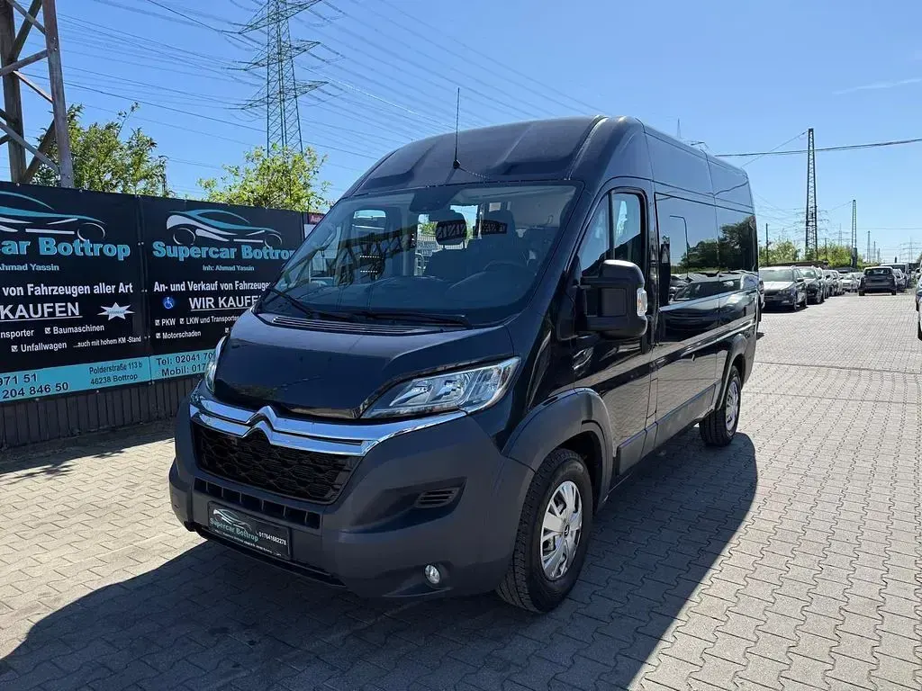 Używany Citroën Jumper Live 150 KM (110 kW) 2014 Czarny Minivan