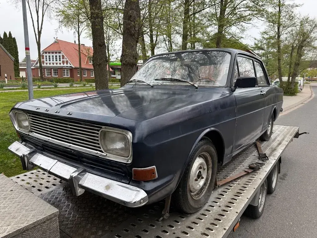 Gebraucht Ford Taunus 54 PS (39 kW) 1970 Blau Limousine