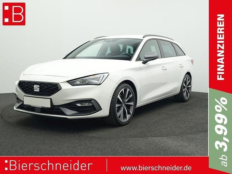 Weiss Gebraucht 2022 Seat Leon FR Kombi | 22.750 € (Fairer Preis) - Bild 1/4