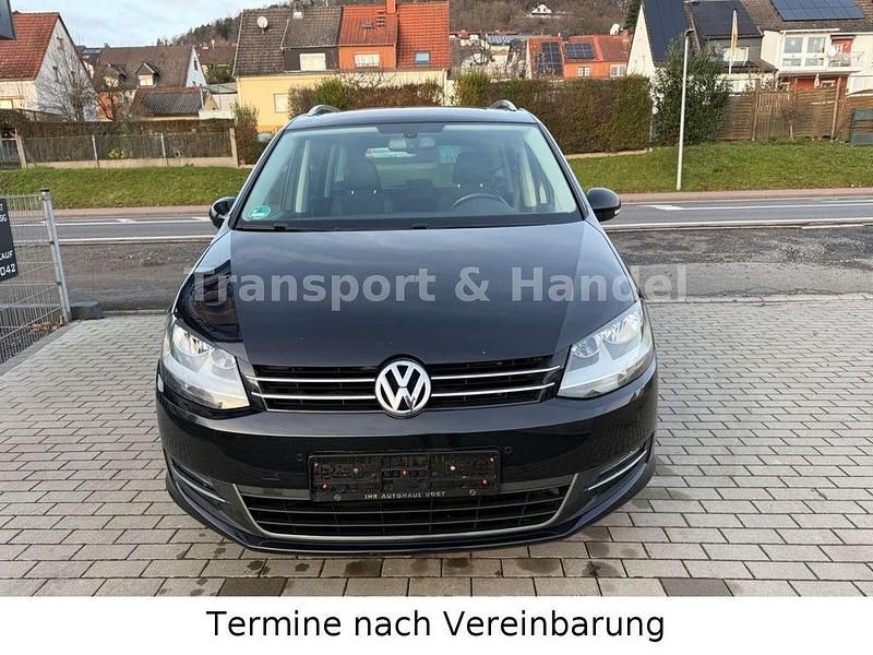 Gebraucht VW Sharan Highline 140 PS (102 kW) 2010 Schwarz Van / Kleinbus