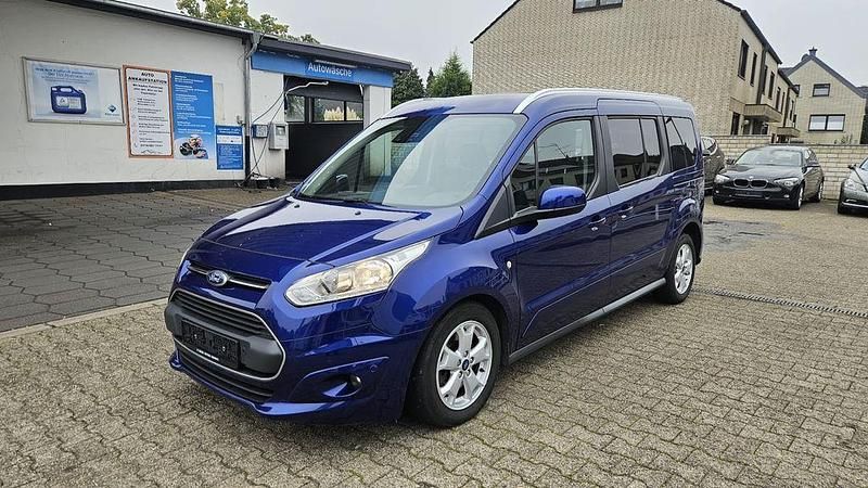 Blau Gebraucht 2016 Ford Tourneo Connect Titanium Van / Kleinbus | 7.950 € (Fairer Preis) - Bild 1/4