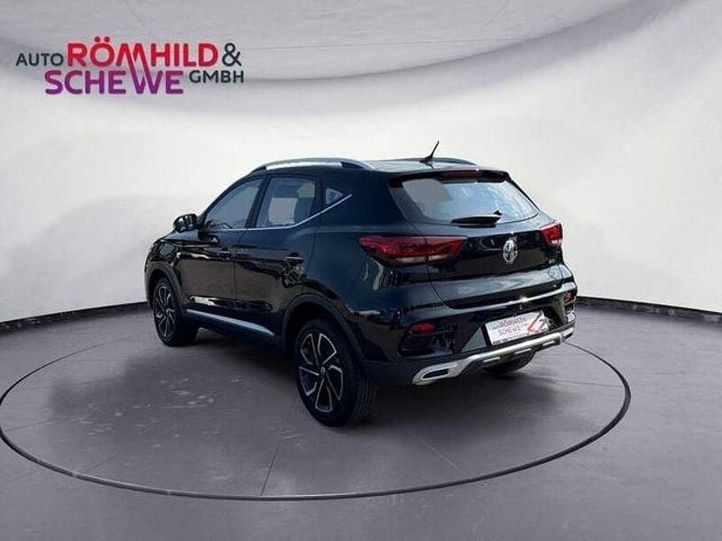 Neu MG ZS Luxury 143 PS (105 kW) 2025 Blau Limousine