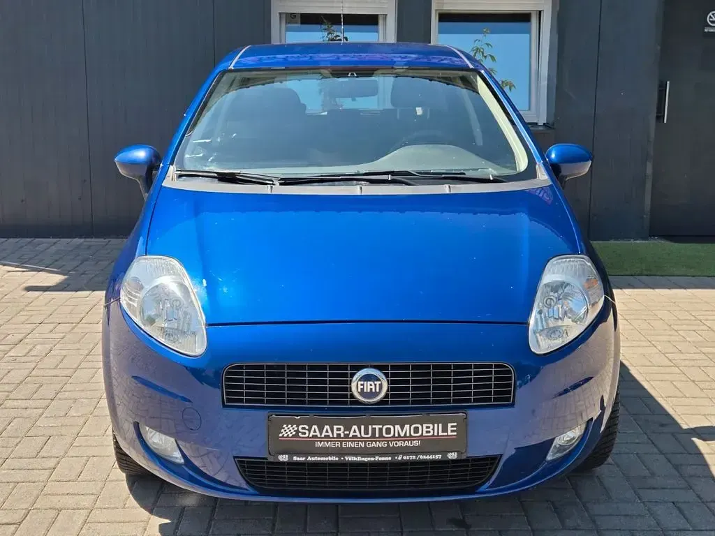 Gebraucht Fiat Grande Punto Emotion 95 PS (69 kW) 2006 Blau Kleinwagen