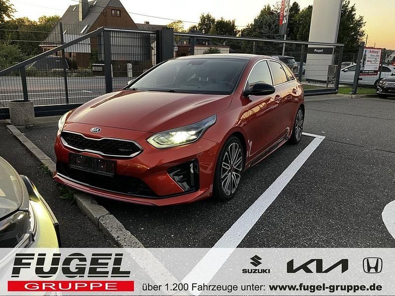 (rng) orange fusion met. Gebraucht 2021 Kia ProCeed Kleinwagen | 23.899 € (Guter Preis) - Bild 1/4