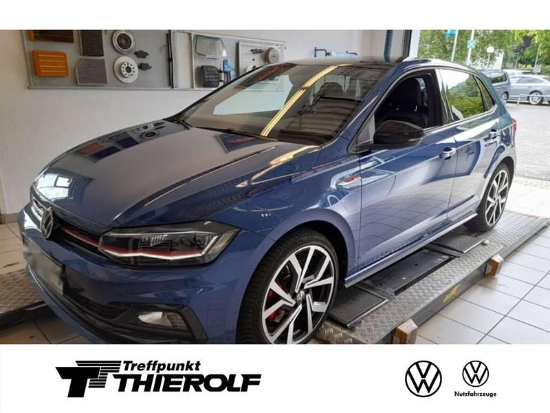 Reef blue metallic/schwar Gebraucht 2020 VW Polo GTI Kleinwagen | 19.880 € (Fairer Preis) - Bild 1/4