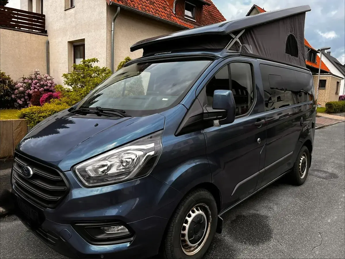 Gebraucht Ford Transit Nugget 170 PS (125 kW) 2019 Blau Van