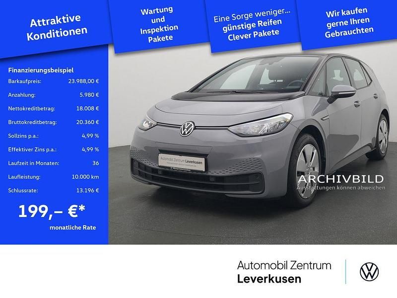 Grau / mondstein grau Gebraucht 2023 VW ID.3 Pro Kleinwagen | 23.988 € (Fairer Preis) - Bild 1/4