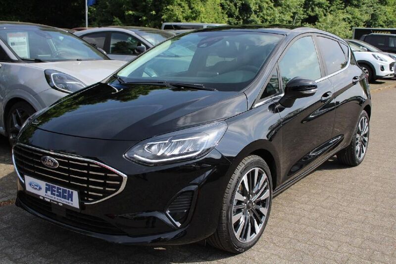 Schwarz Gebraucht 2023 Ford Fiesta Titanium X Kleinwagen | 22.490 € (Teuer) - Bild 1/4