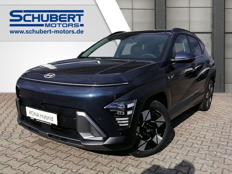 Blau Neu 2025 Hyundai Kona Prime SUV | 35.990 € (Teuer) - Bild 1/4
