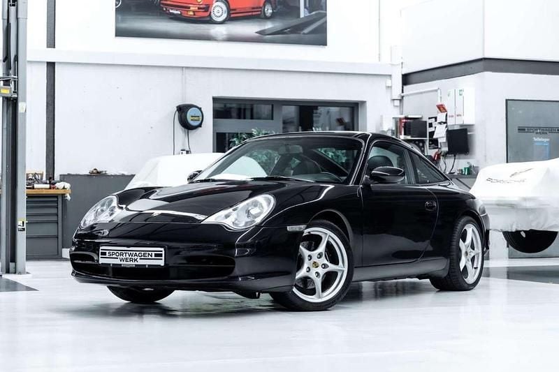 Gebraucht Porsche 996 320 PS (235 kW) 2002 Basaltschwarzmetallic Cabrio