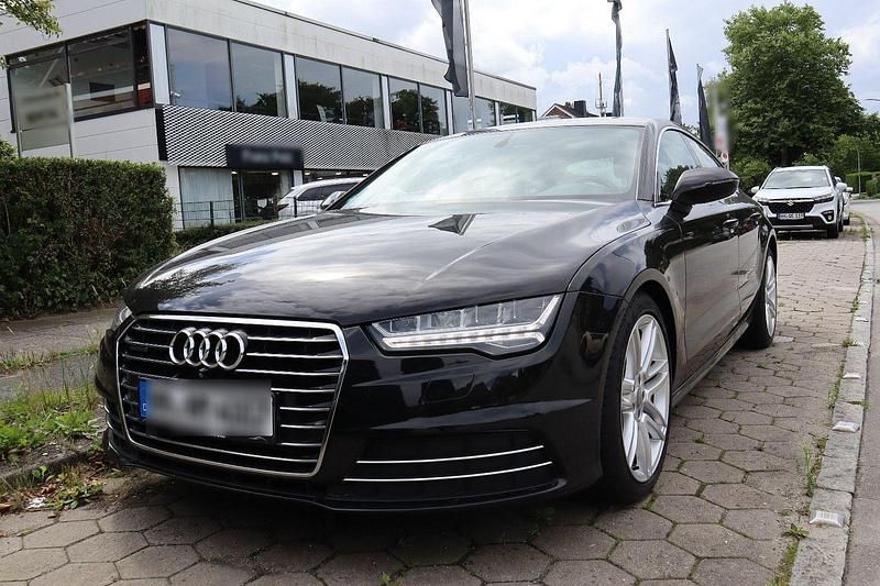 Schwarz Gebraucht 2015 Audi A7 Sportback Sport Kleinwagen | 21.000 € (Guter Preis) - Bild 1/4