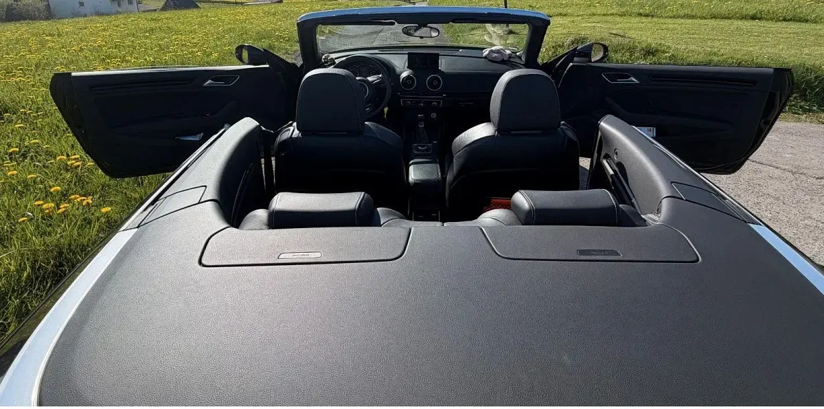 Używany Audi A3 Cabriolet S-Line 140 KM (102 kW) 2014 Czarny Kabriolet
