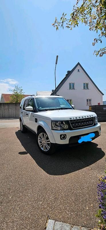 Weiß Gebraucht 2015 Land Rover Discovery 4 SE SUV | 22.250 € - Bild 1/4
