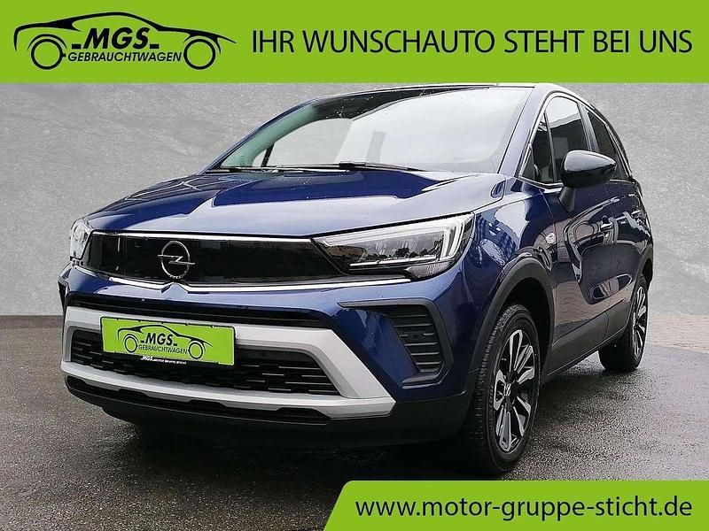 Nautic blau (metalli Gebraucht 2022 Opel Crossland Business Elegance SUV | 18.370 € (Fairer Preis) - Bild 1/4