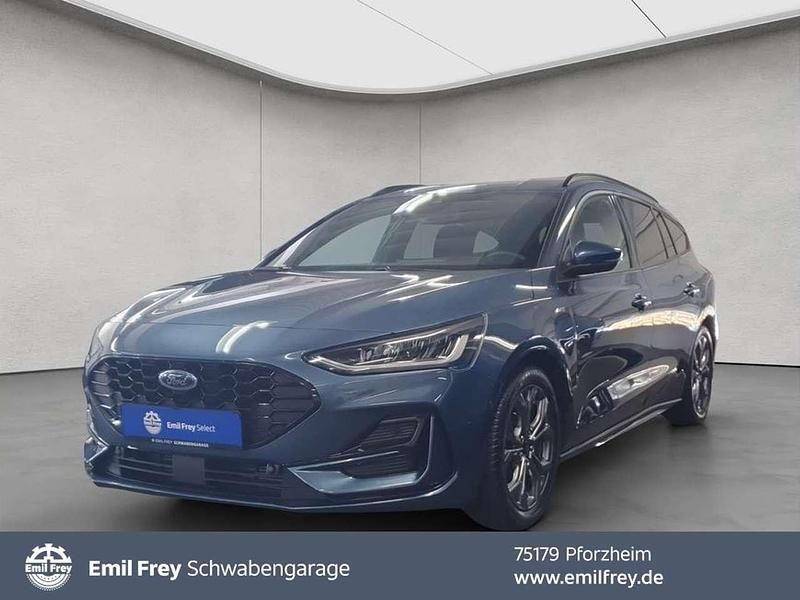 Chrome blue metallic Gebraucht 2024 Ford Focus ST-Line X Kombi | 21.900 € (Guter Preis) - Bild 1/4